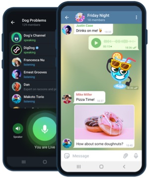 Telegram APK для Android українською